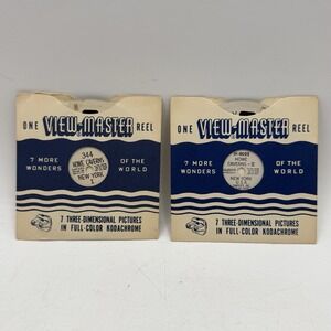 VTG Sawyer's View-Master Reel Howe Caverns New York 1/2 1950's